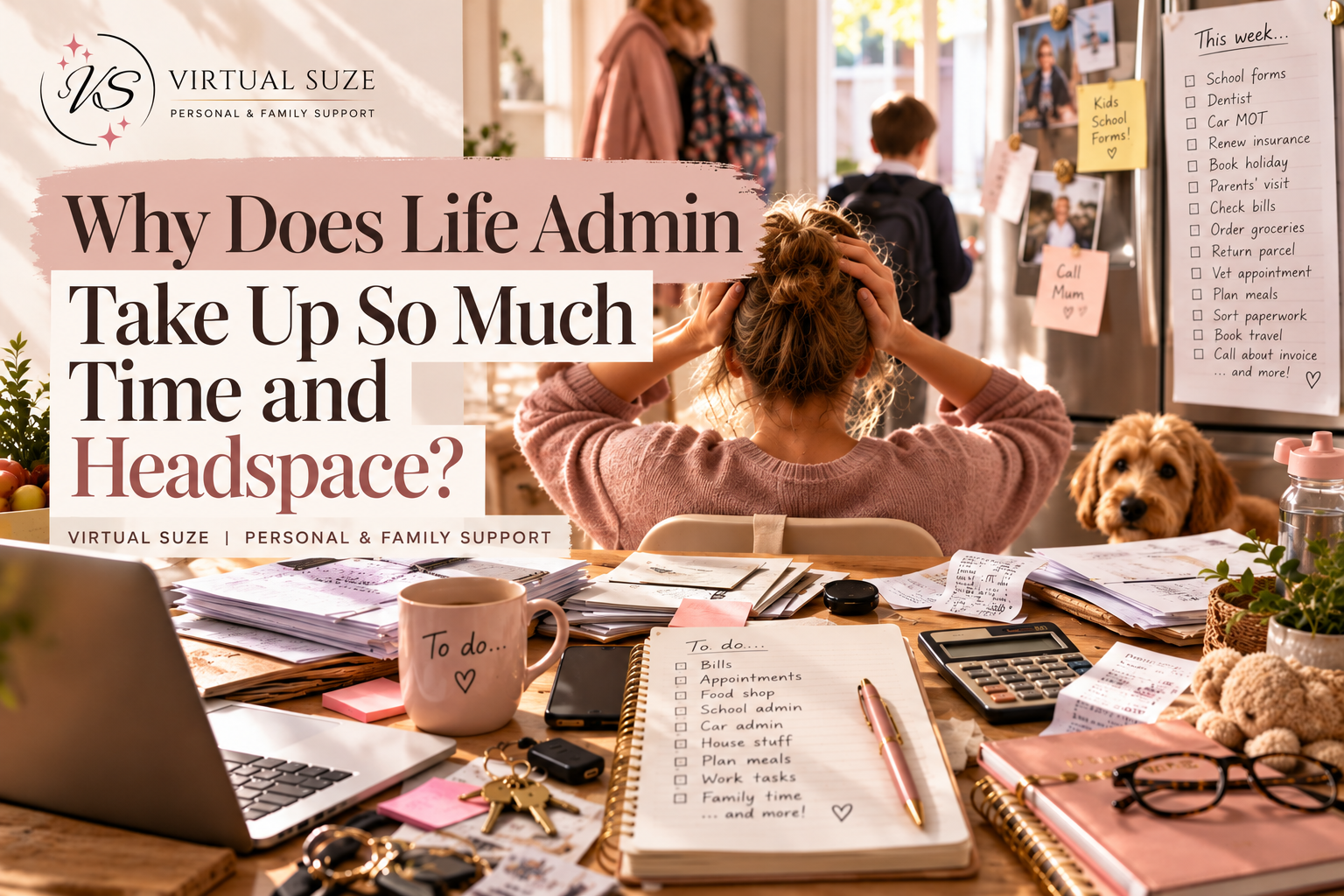 Why Does Life Admin Take Up So Much Time and Headspace?